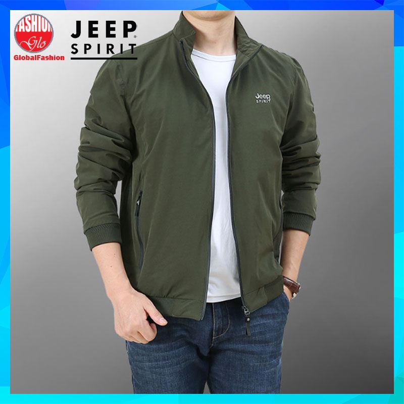 JEEP SPIRIT Jacket Men Baju Sejuk Jaket Lelaki Lightweight Office