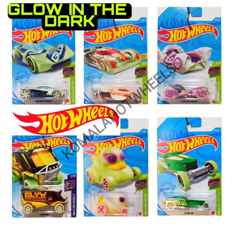 Hot Wheels Glow In The Dark Glows In The Dark Choose Your Own Original