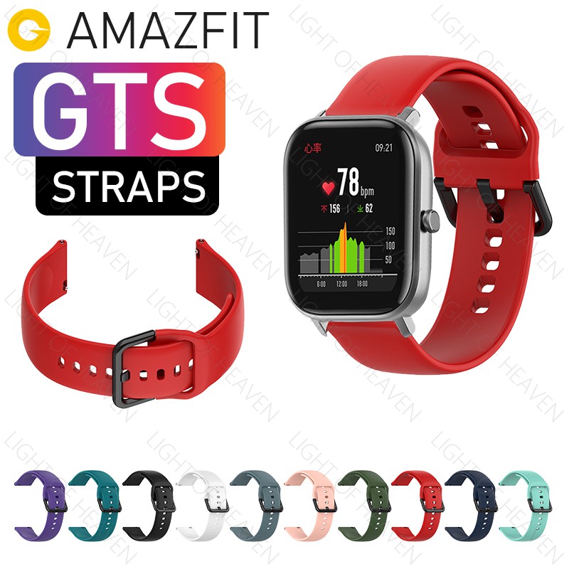 For Amazfit GTS 4 3 2 Mini 2e Bip U S Lite Pop Pro Strap Watch Band GTR