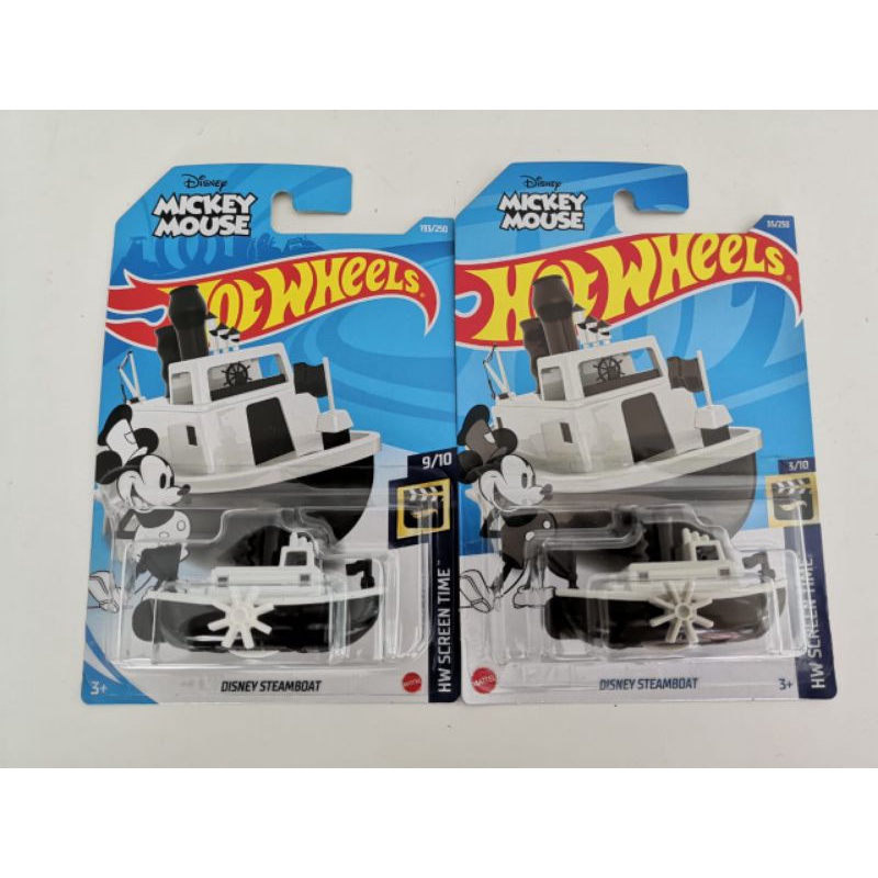 Original Hot Wheels Disney Mickey Mouse Disney Steamboat Shopee Malaysia