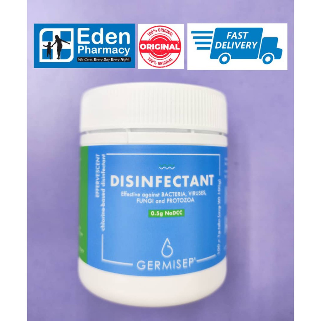 Hovid Germisep Disinfectant 0 5g 1x 100 Disinfectant Tablets