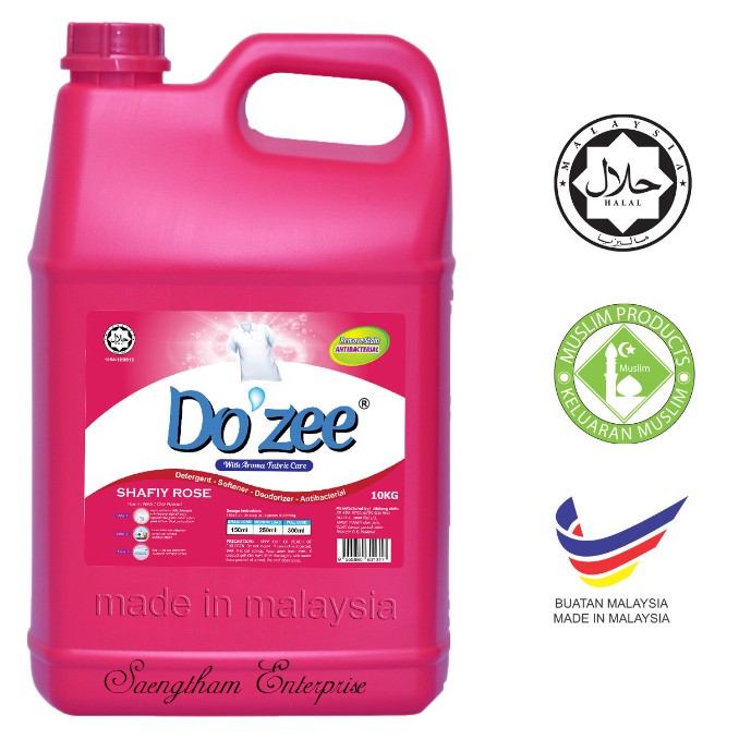 Dozee Detergent In Kg Maximum Tong Per Order Shopee Malaysia