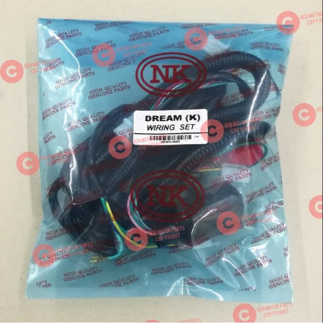 Wiring Harness Set Honda Ex Dream Kick Start Kfv M Nk