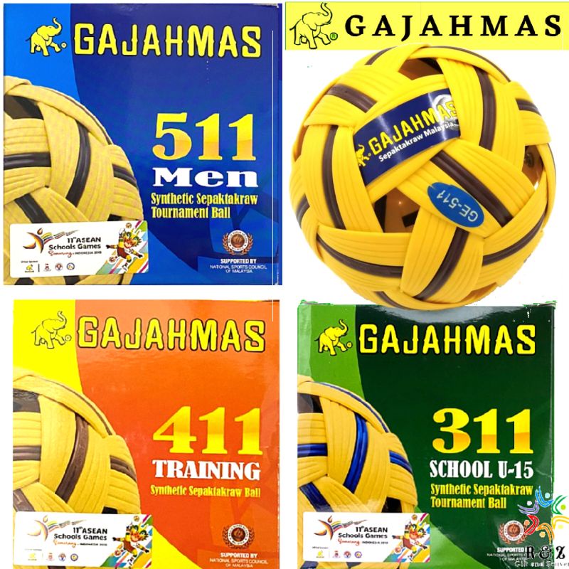 Gajahmas Bola Sepak Takraw Tournament 511 411 311 Gajah Emas Bola