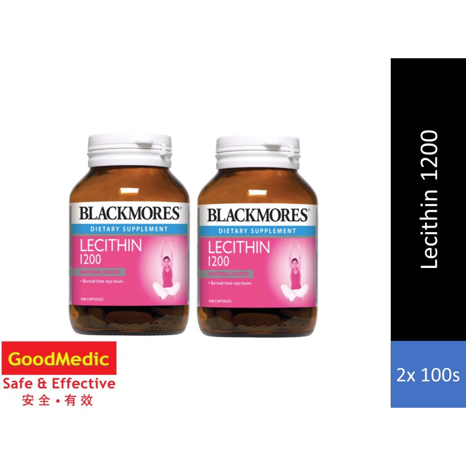 Blackmores Lecithin 1200 2x100s Shopee Malaysia