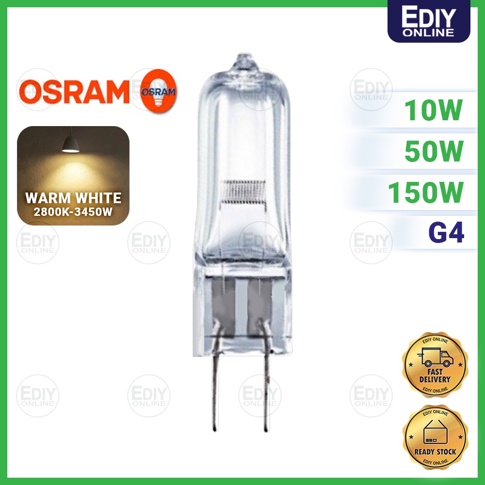 Osram Rocket Bulb V V Halostar Standard Halogen Display Optic Lamp