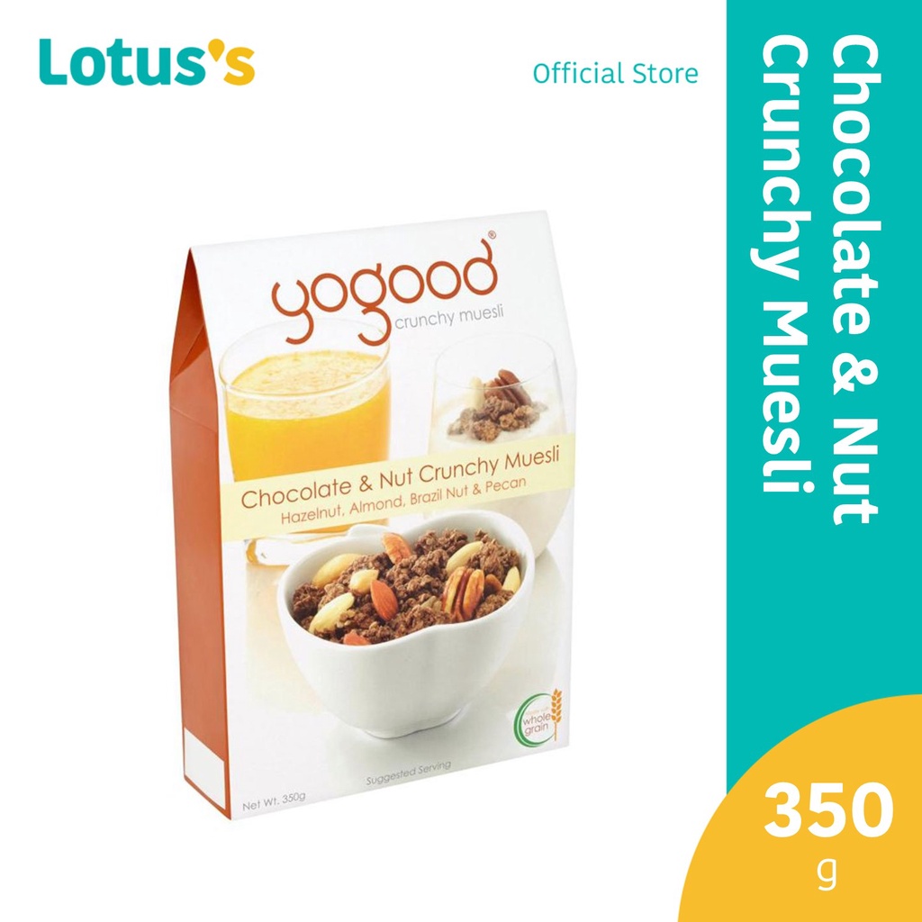 Yogood Chocolate Nut Crunchy Muesli G Shopee Malaysia