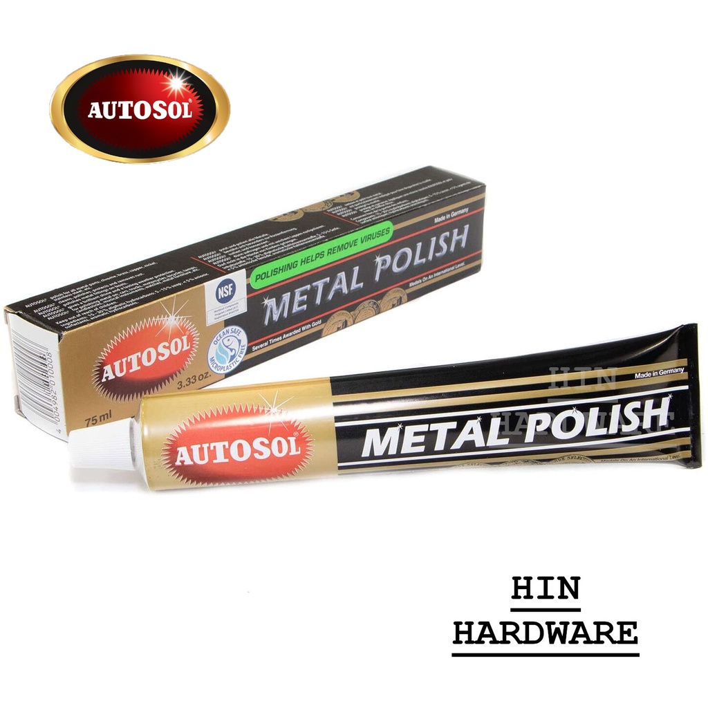 Hin Original Autosol Metal Polish Ml Made In Germany Shopee