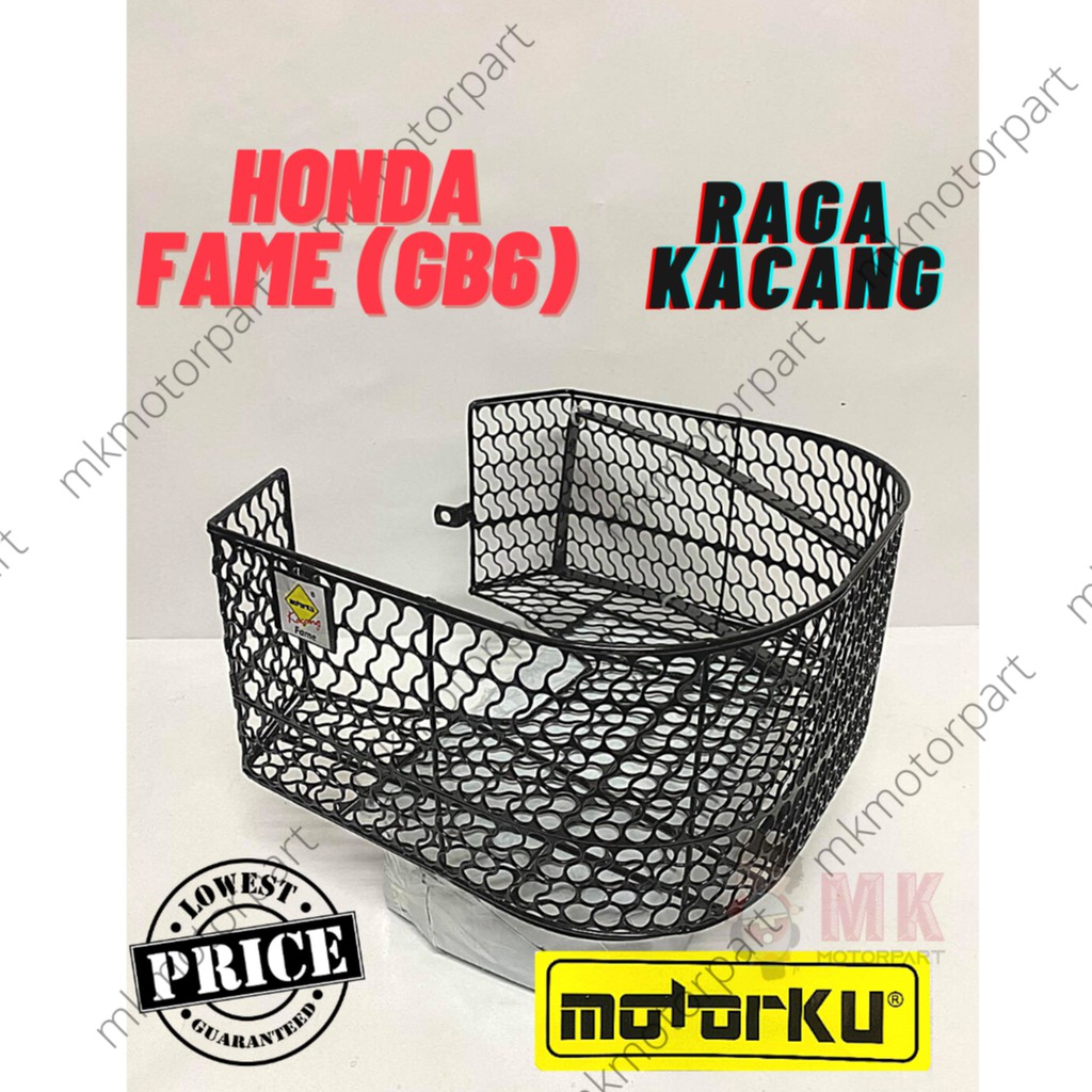 Raga Besi KACANG 88 Iron Basket Honda FAME GB6 Shopee Malaysia