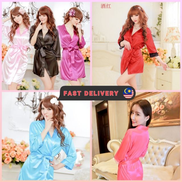 Ready Stock Sexy Lingerie Nightwear Lace Sexy Dress Underwear