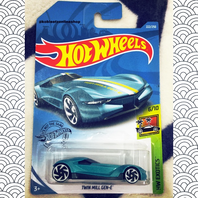 HOT WHEELS TWIN MILL GEN E GREEN Shopee Malaysia