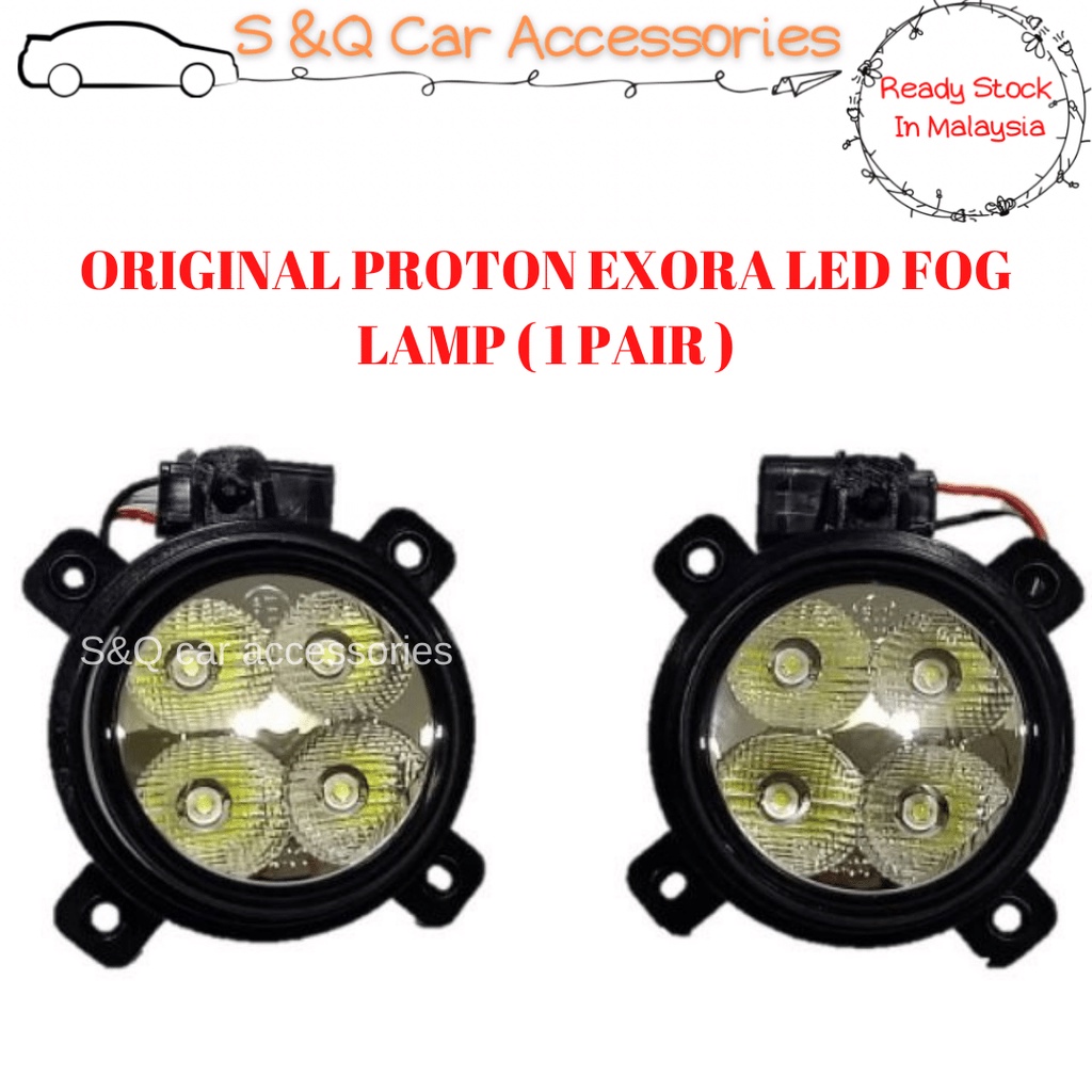 ORIGINAL PROTON EXORA LED FOG LAMP 1 PAIR Shopee Malaysia