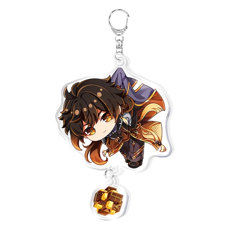 Cute Genshin Impact Game Character Acrylic Keychain SAYU Yoimiya Kazuha