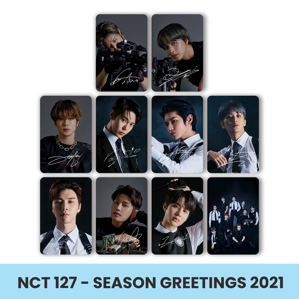 Kpop NCT 127 Season Greetings 2021 Photocard TTD All Member Shopee