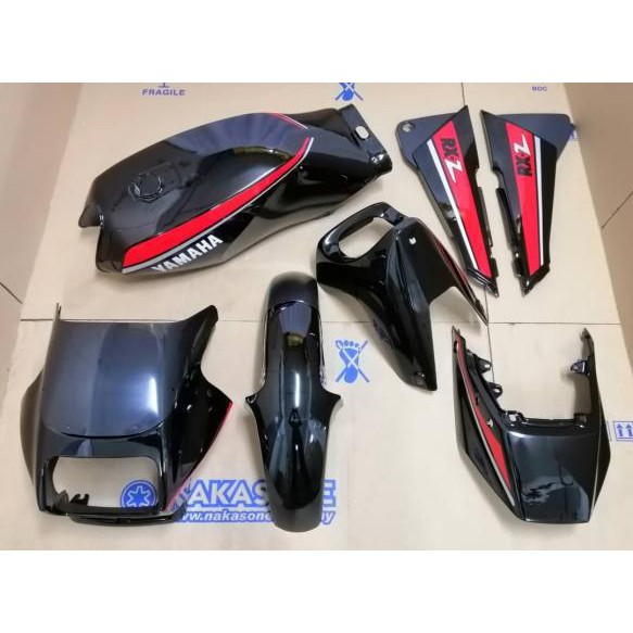 YAMAHA RXZ 6 SPEED BODY COVER SET 2 STICKER TANAM Shopee Malaysia