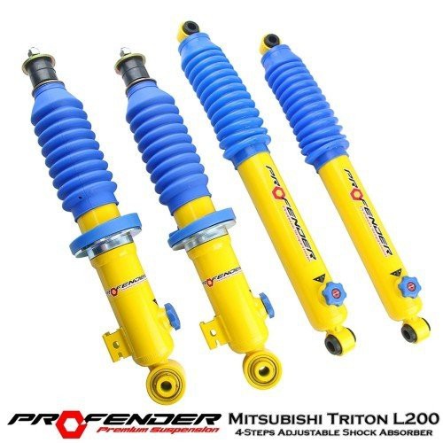 Profender Steps Adjustable Gas Shock Absorber For Mitsubishi Triton