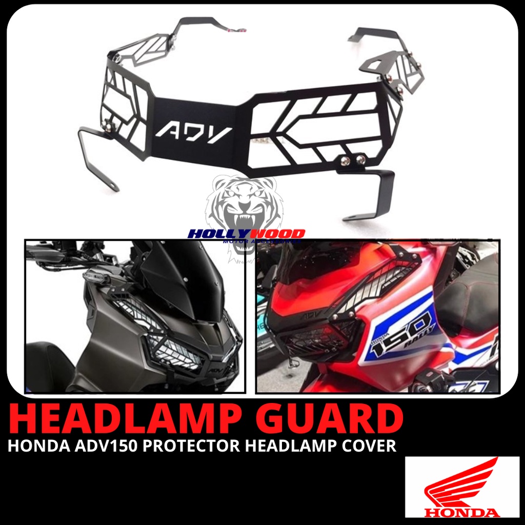 Adv Adv Headlamp Guard Steel Mask Protector Grill Cover