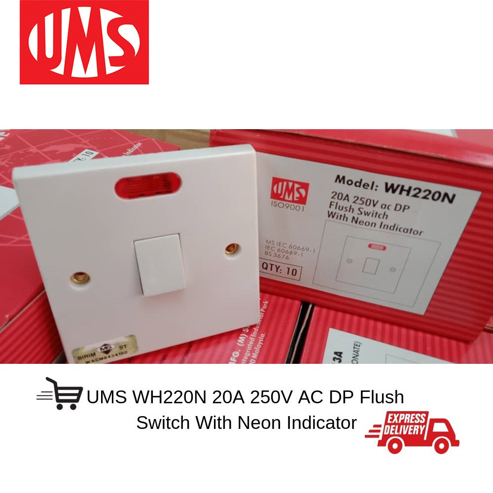 Ums Wh N A Water Heater Switch Sirim Shopee Malaysia