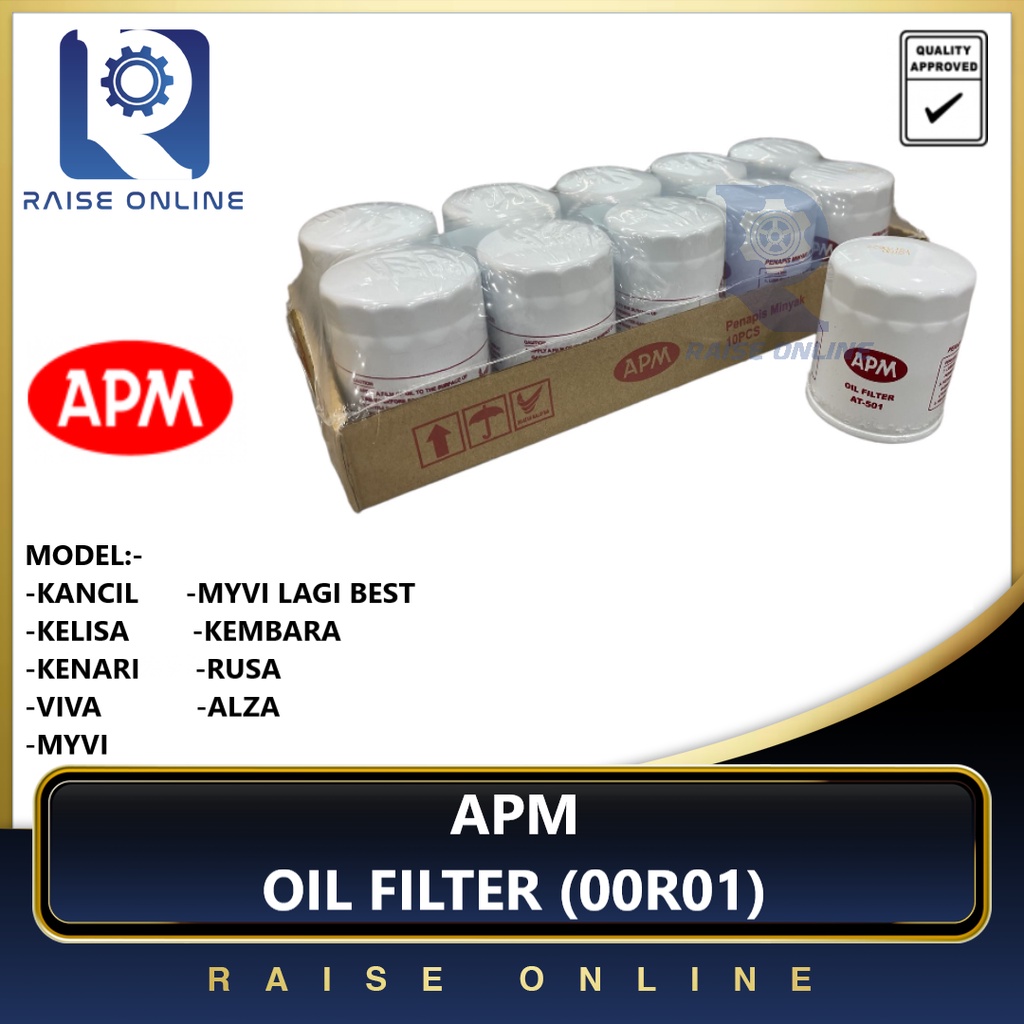 Apm Genuineperodua Oil Filter Myvi Alza Viva Kancil Kenari Kelisa