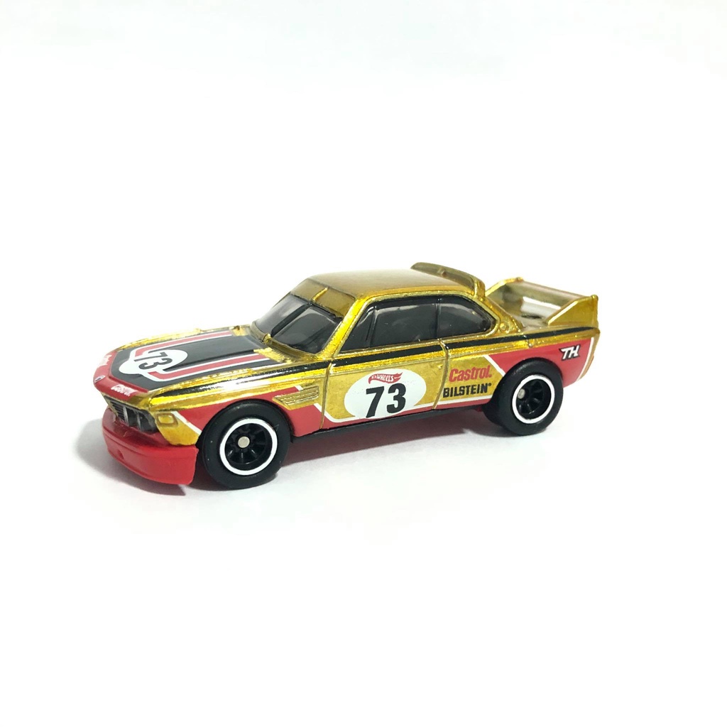 HOT WHEELS BMW CSL RACE CAR GOLD SUPER TH STH TREASURE HUNT LOOSE
