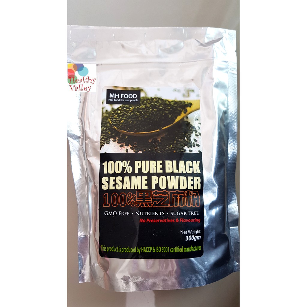 Mh Food Pure Black Sesame Powder G Shopee Malaysia