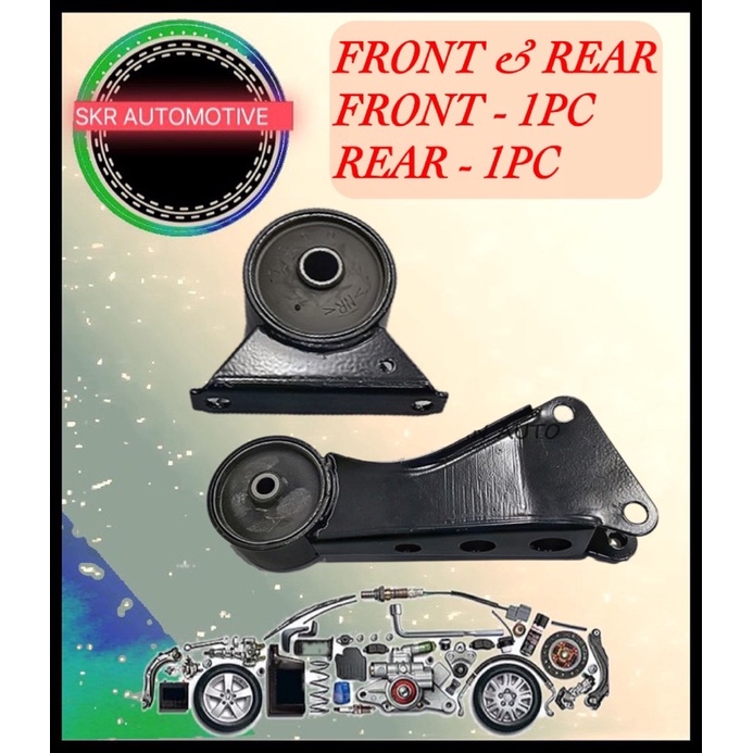 PROTON SAGA 12V ISWARA ENGINE MOUNTING FULL RUBBER RACING Shopee