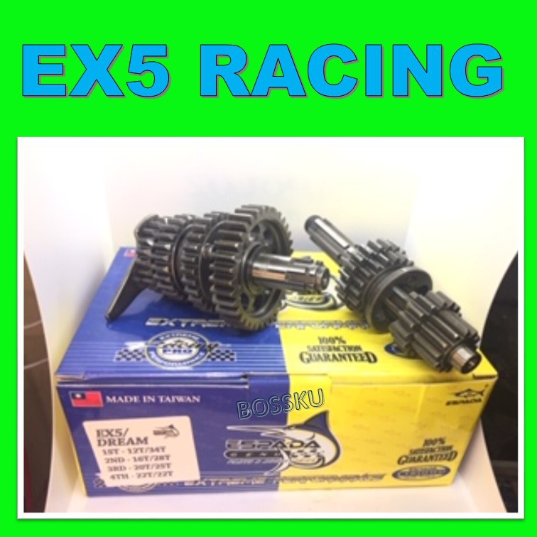 Ex Racing Gearbox Gear Box Espada Set Racing Honda Ex Hp Dream