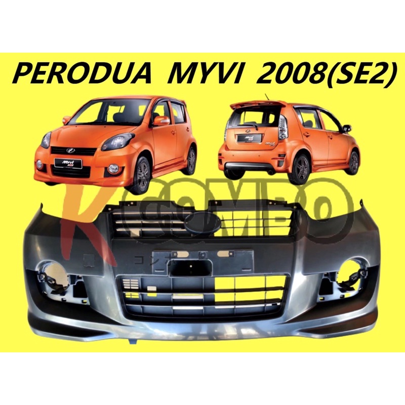 Perodua Myvi Se Front Rear Bumper Depan Belakang Bumper