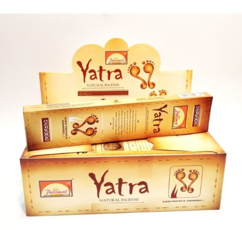 PARIMAL YATRA NATURAL INCENSE STICK 1 BOX 12 PACKET X 24GM Shopee