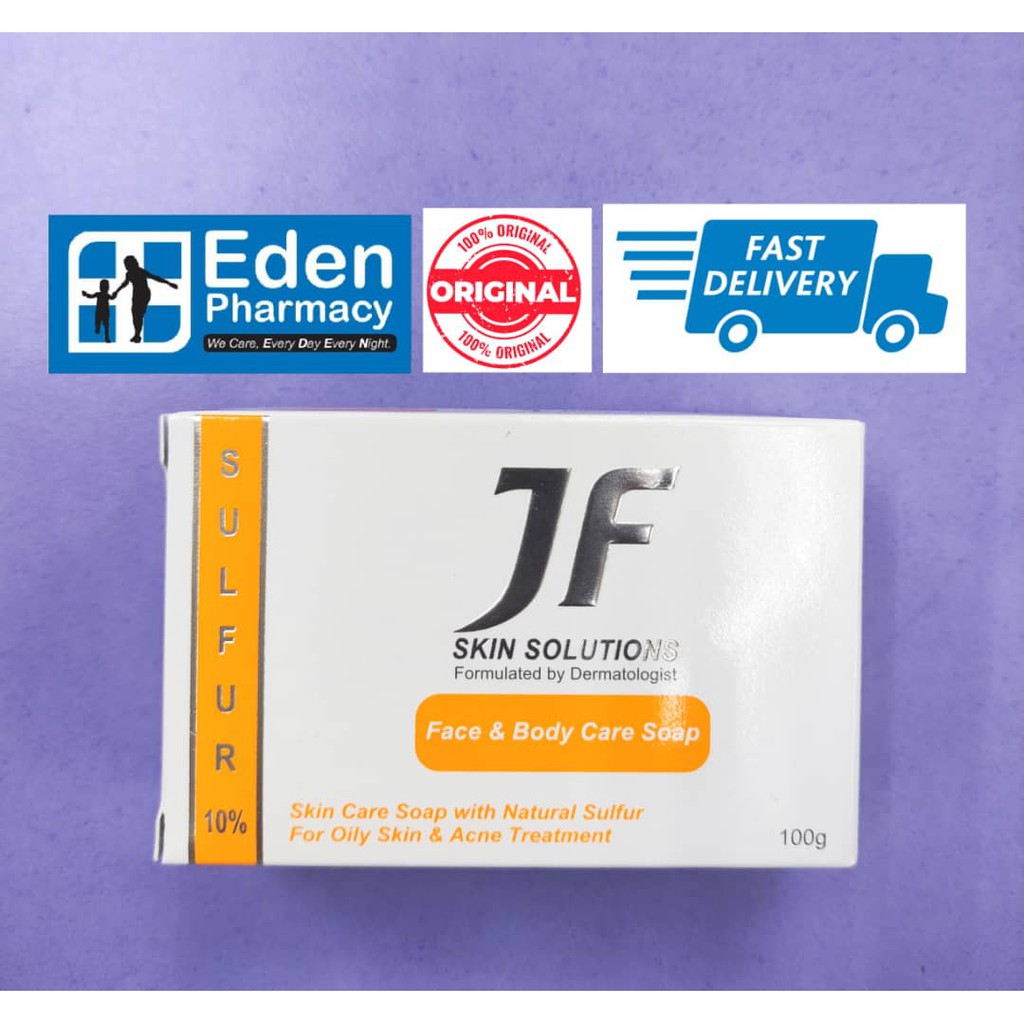 Jf Skin Solutions Face Body Care Soap Sulfur Soap X G