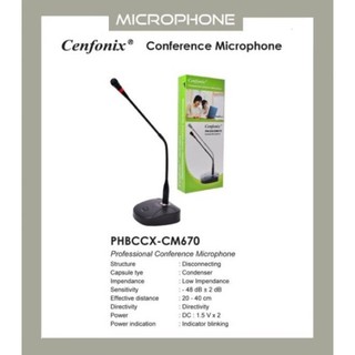 Cenfonix Cm Professional Goose Neck Conference Desktop Microphone