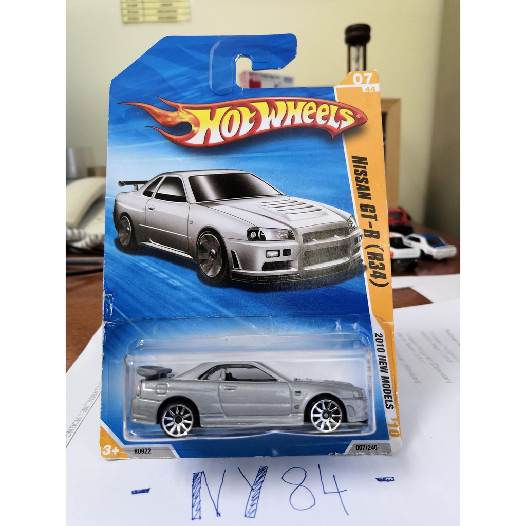 HOT WHEELS NISSAN GT R R34 Shopee Malaysia