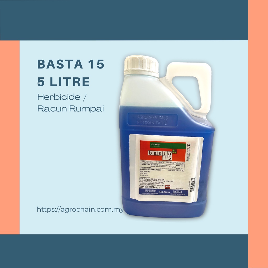 Basf Basta Litre Racun Rumpai Herbicide Shopee Malaysia