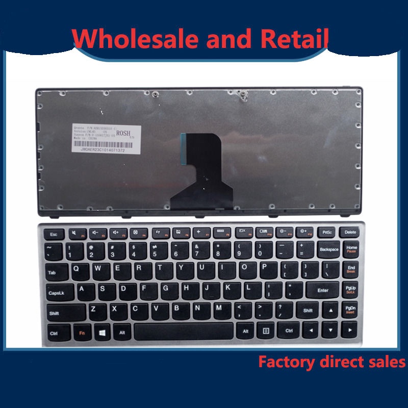 Lenovo Z400 Z400a P400 Z400t Z400p Laptop Keyboard Shopee Malaysia