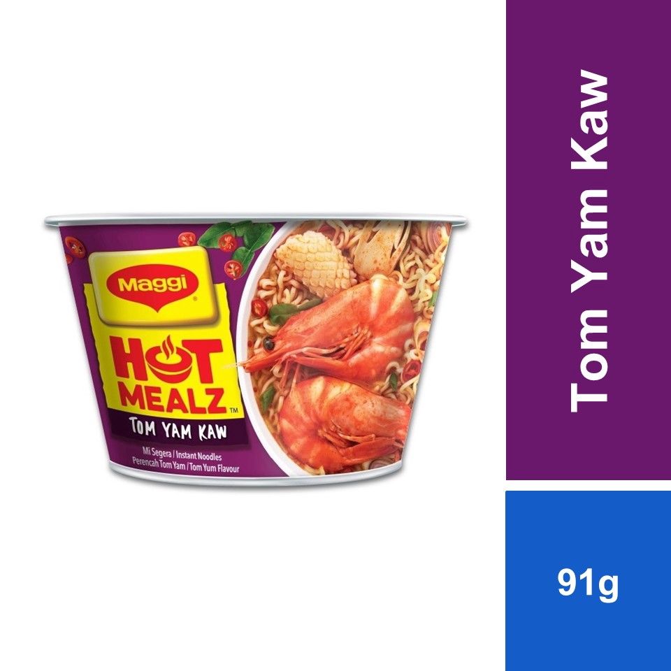 Maggi Hot Mealz Tom Yam Kaw 91g Shopee Malaysia