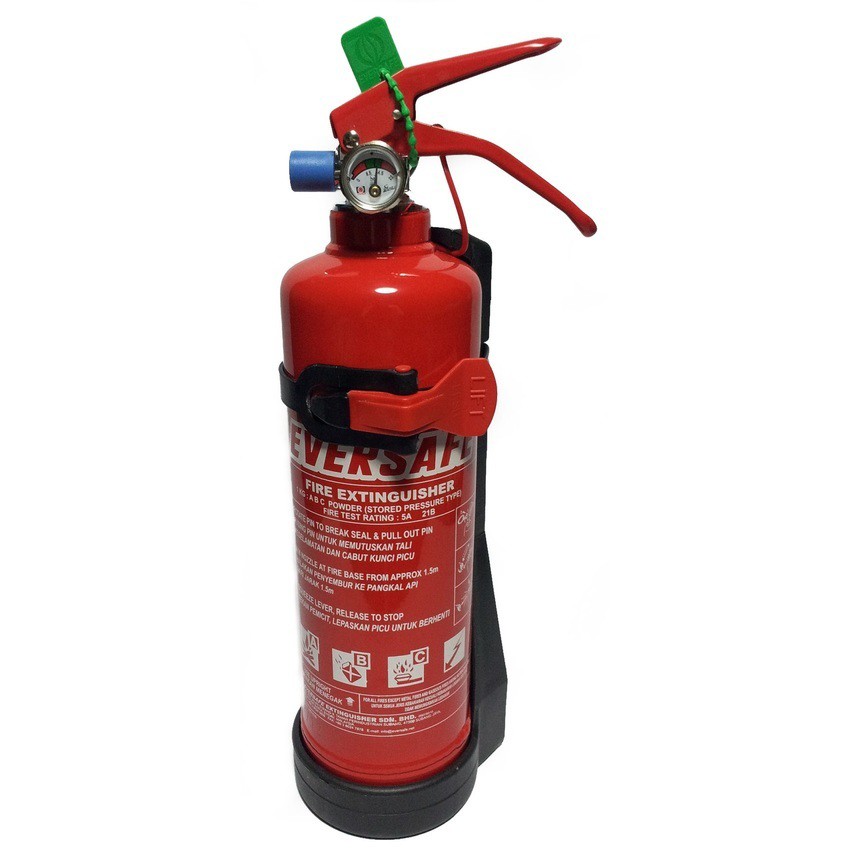 EVERSAFE 1kg Fire Extinguisher ABC Dry Powder Shopee Malaysia