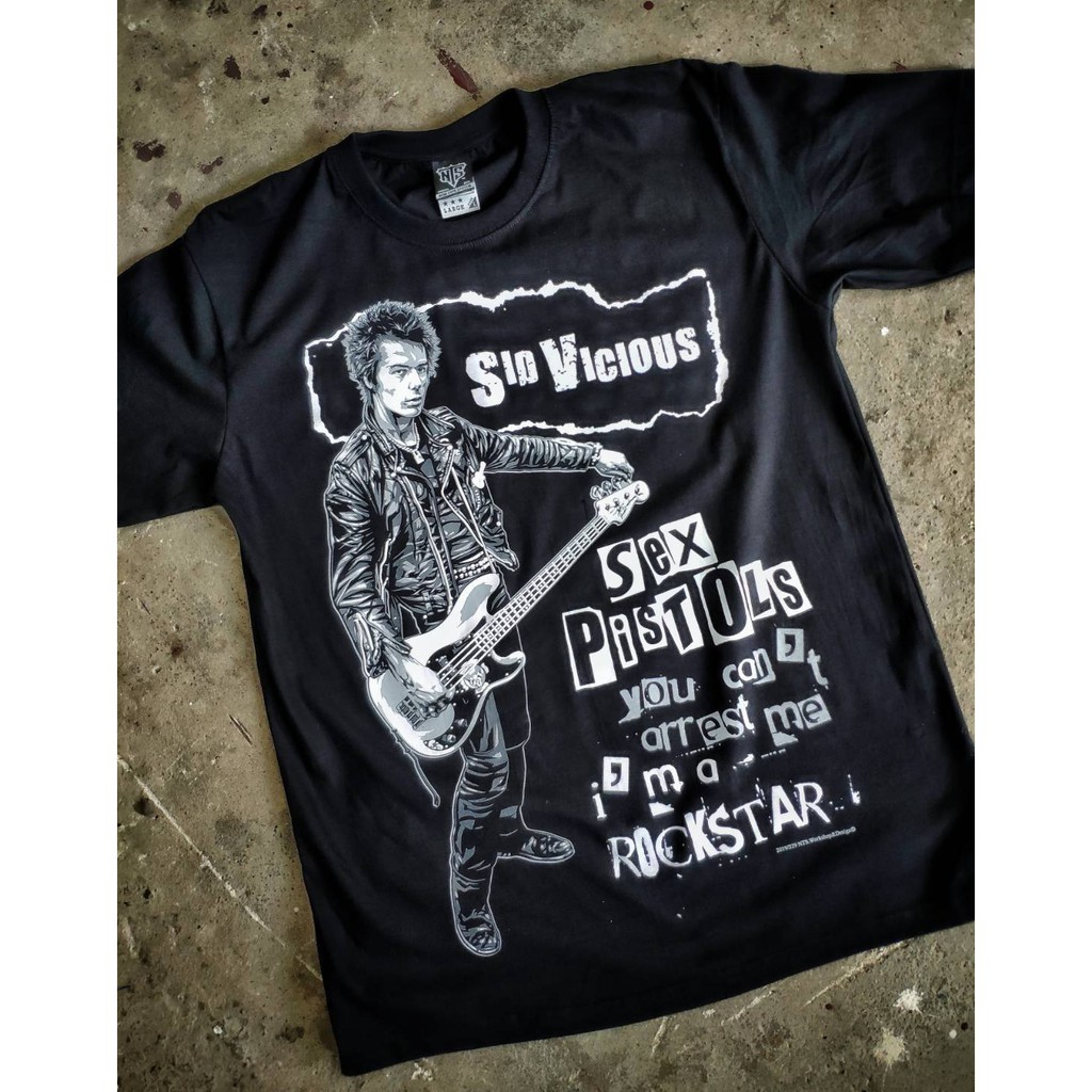 NTS SID VICIOUS Sex Pistols Original New Type System T Shirt Shopee