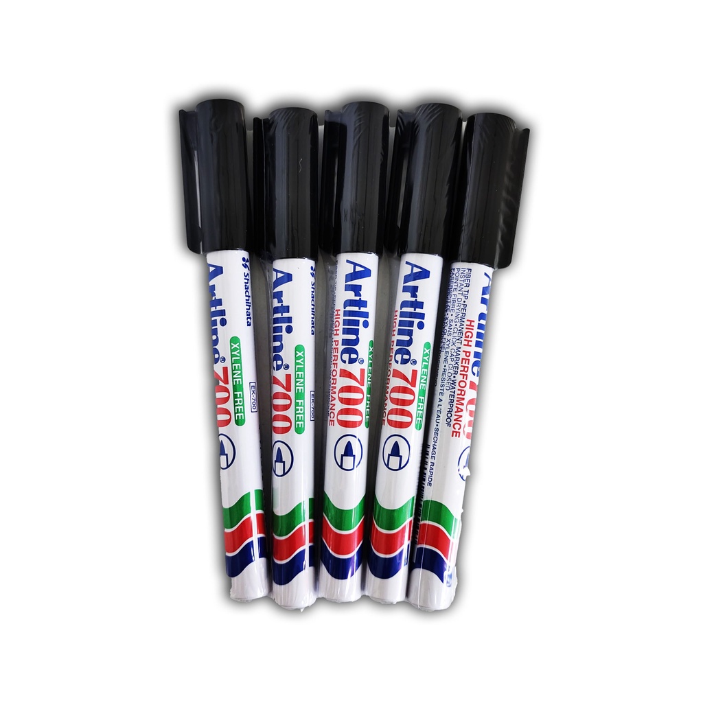 Artline 700 Permanent Marker BLACK 12Pcs Shopee Malaysia