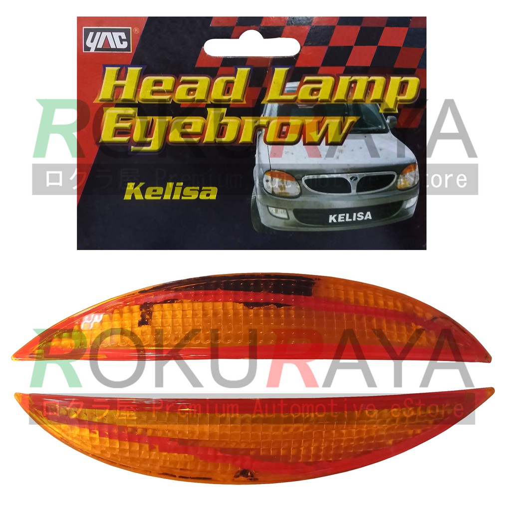 Perodua Kelisa Custom Fit Abs Car Headlamp Head Lamp