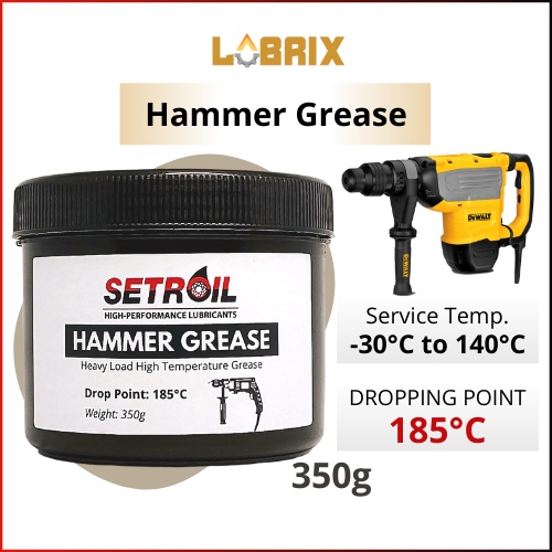 LUBRIX Setroil Hammer Grease Hammer Drill Demolition Hammer Power Tools