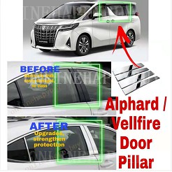 ALPHARD VELLFIRE DOOR PILLAR CHROME Shopee Malaysia