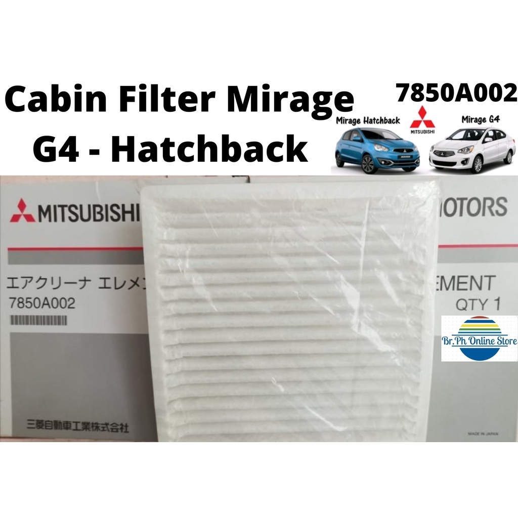 Cabin Filter For Mitsubishi Mirage G And Hatchback Hb To Present