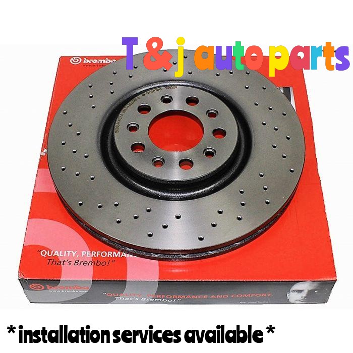 Range Rover Evoque Genuine BREMBO Xtra Sport Front Brake Disc Rotor