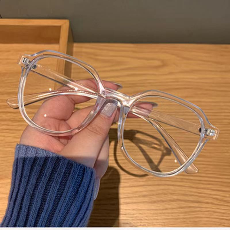 Ready Stock Square Frame Korean Fashion Spec Glasses Matte Frame