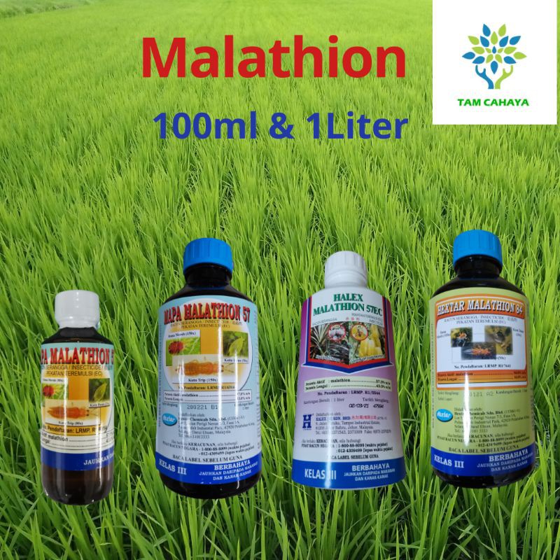 100ml 1L Malathion Racun Serangga Hama Merah Kutu Daun Kutu Trip Koya