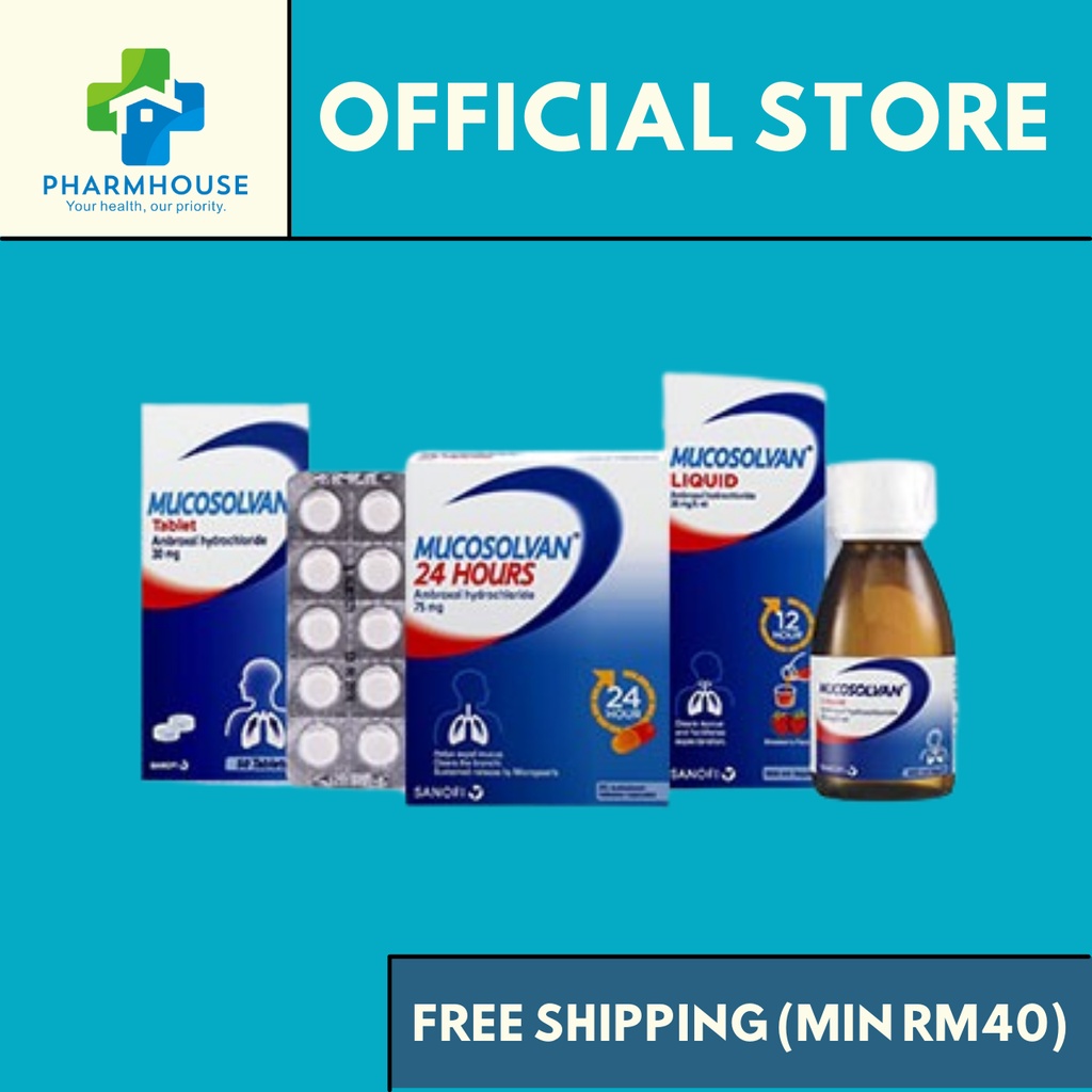 Mucosolvan Mg Hr Mg S Syrup Shopee Malaysia