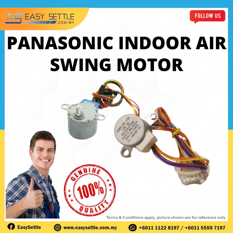 Genuine Parts Panasonic Air Cond Air Swing Motor Shopee Malaysia