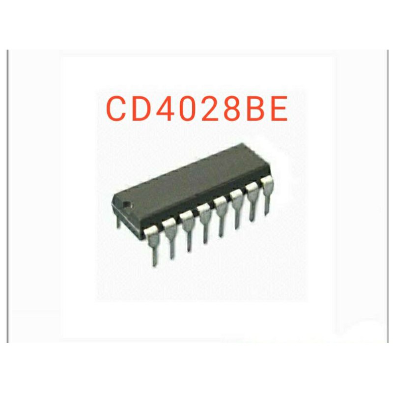 IC CD4028BE BCD To Decimal Decoder READY STOCK Shopee Malaysia