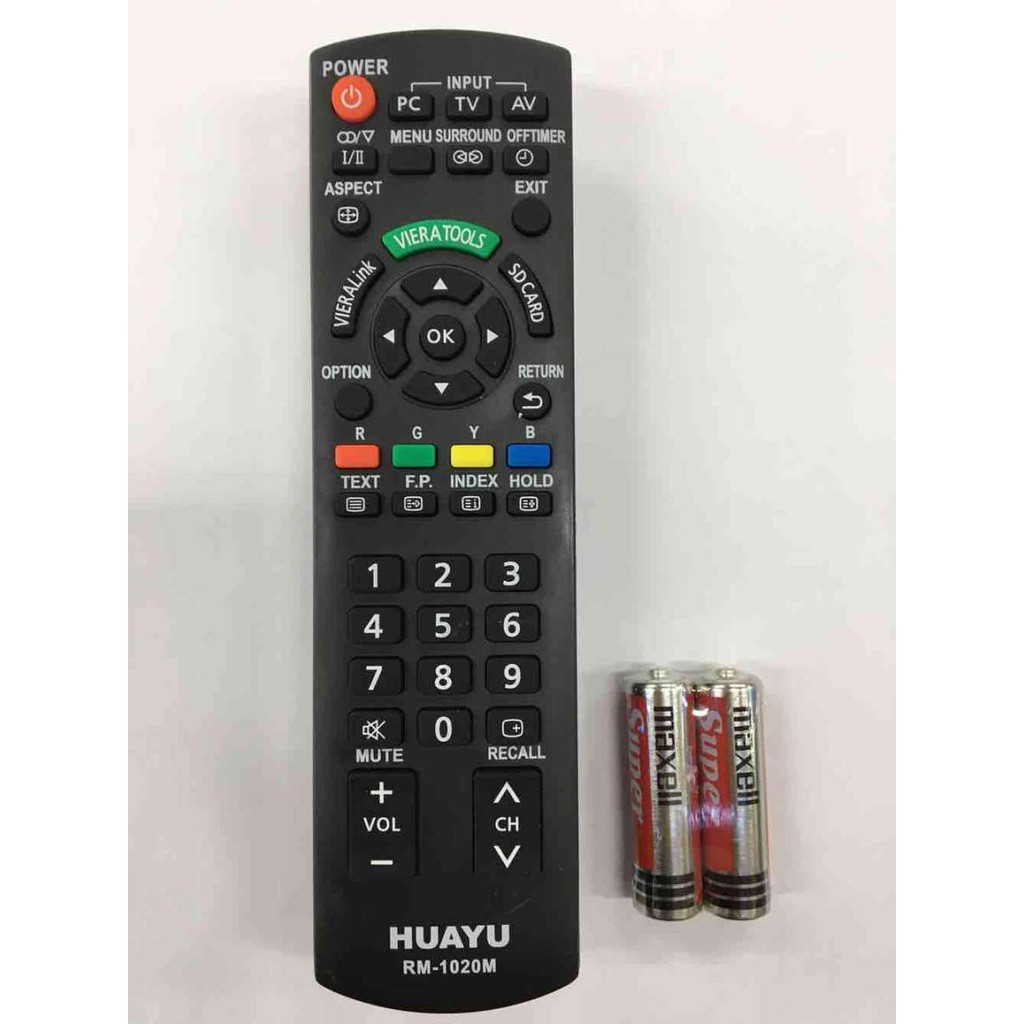 Panasonic Lcd Led Tv Remote Control Multi Replacement Huayu Rm M