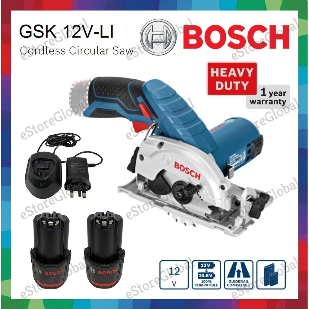 BOSCH GKS 12V LI Cordless Circular Saw GKS12V LI GKS 12V LI Shopee